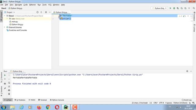 Python Ders 2 - Matematik Operatörleri смотреть онлайн