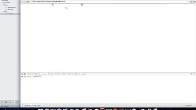 Simple Bootstrap Layout part 02 смотреть онлайн