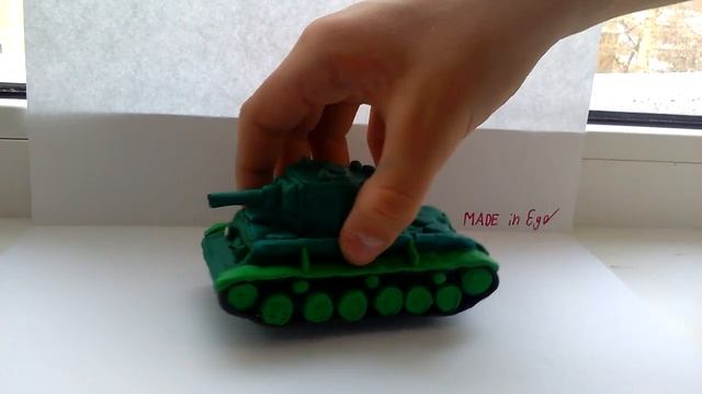 Кв-2 из пластилина!!! смотреть онлайн