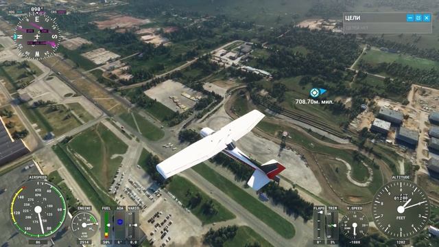 Полёт над Тольятти в Microsoft Flight Simulator смотреть онлайн