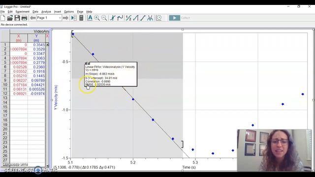 Logger Pro Analysis--Physics 1 смотреть онлайн