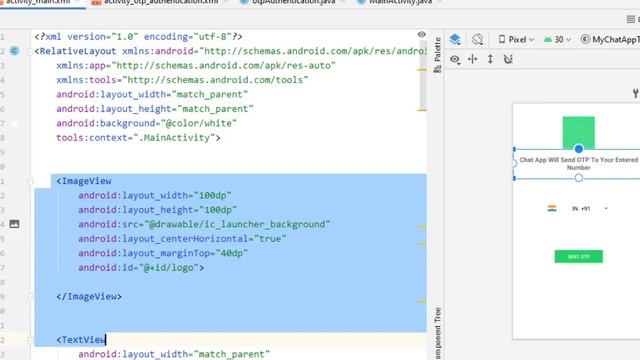 Chat app in android studio | Part -1 | Chat app in android studio source code | chat app in android смотреть онлайн