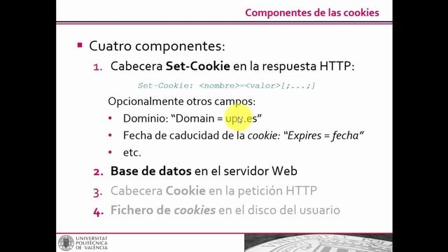 Cookies en HTTP | | UPV смотреть онлайн
