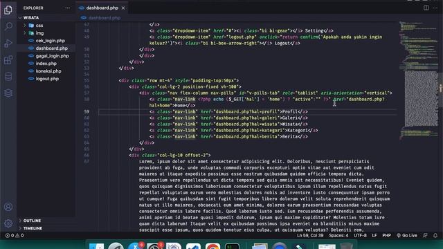 #13 Aplikasi Web Wisata [PHP, MySQL & Bootstrap] - Kelola Active Menu, Title & Waktu Secara Dinamis смотреть онлайн