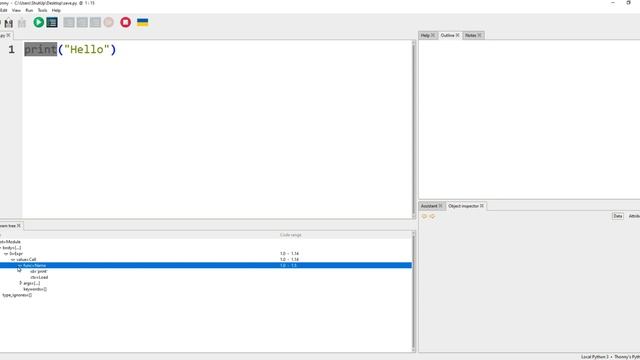 Python IDE for beginners | Python code editor | Thonny Short Course смотреть онлайн