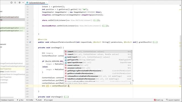 How To Save Image To Gallery in Android Studio || API 30+ || Android 11+ смотреть онлайн