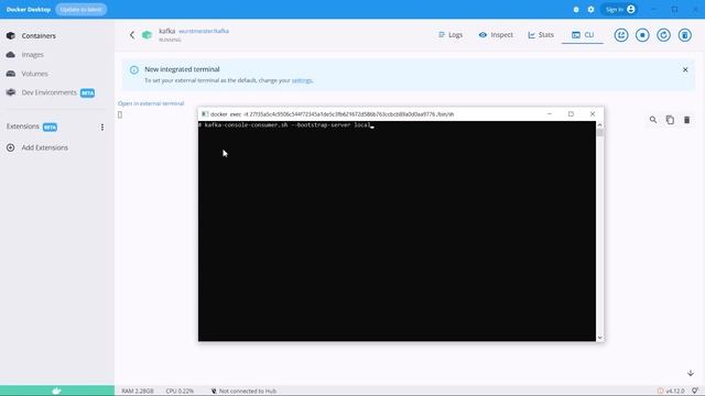 PART 4 Docker Apache Kafka Get Topic in Consumer смотреть онлайн
