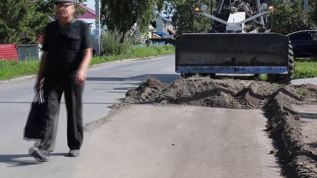 Нахимова тротуар начало работ. Бердск. 15 июля 2022 смотреть онлайн