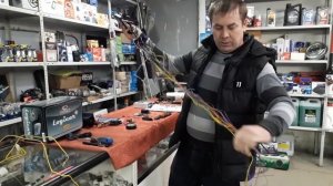 Lada Granta FL 2019 Стандарт. Установил сигнализацию Шерхан. По аналоговой схеме, без can шины. DIY