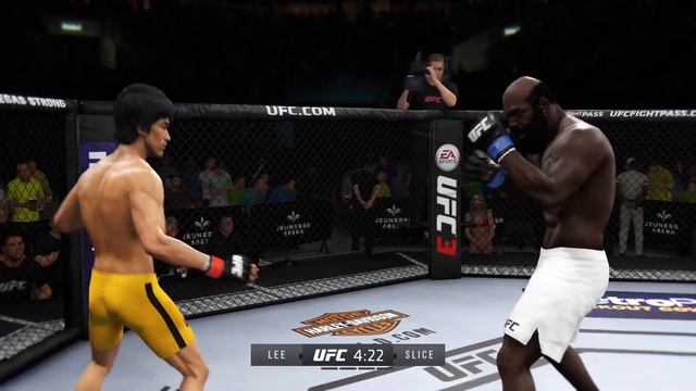 Kimbo Slice vs. Bruce Lee (EA Sports UFC 3) - Epic Battle 💯 🐲 - Dragon Fights 🐉 смотреть онлайн
