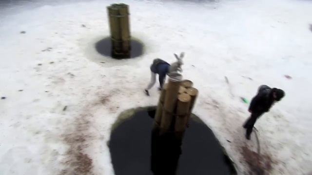 Зимняя рыбалка по-питерски. :) смотреть онлайн