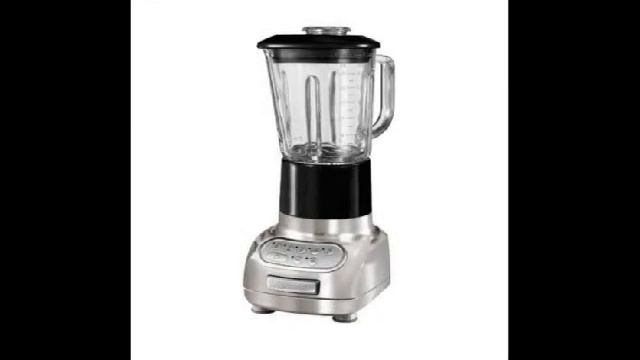 Kitchenaid 5KSB555ENK Standmixer, Artisan-Serie, gebürstetes Metall Test смотреть онлайн