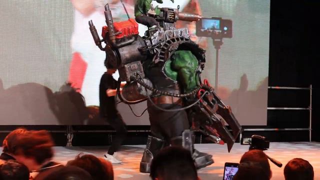 Warhammer 40000 Ork Warboss Cosplay By Warboss Vasya At EpicCon 2023