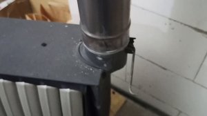 Проверяю, как греет печка в режиме длительного горения. Что сможет "Огонь батарея-9"?