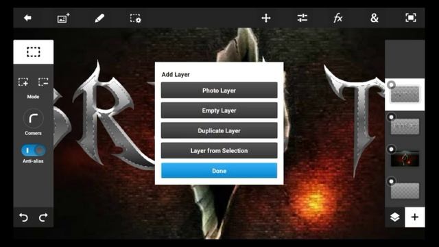 PIXELLAB & PS TOUCH | Bloody Fire Blade Font Tutorial смотреть онлайн
