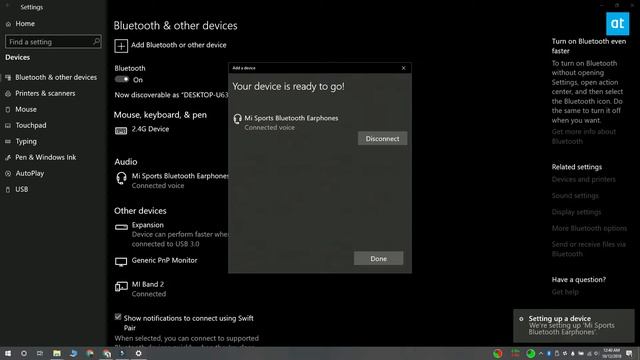 How To Connect Bluetooth Headphones On Windows 10 смотреть онлайн