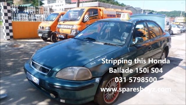 Currently stripping this Honda Ballade 150i S04 FOR SPARES смотреть онлайн