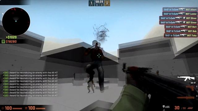 Карты для тренировки aim'a в CS:GO/Aim training map in cs:go(ScreaM) смотреть онлайн