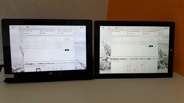 Atom X7 Z8700 Vs Atom Z3775 Geekbench and 3DMark смотреть онлайн