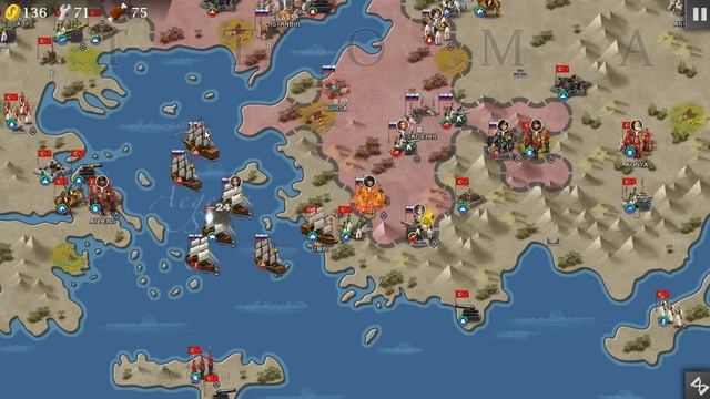 European War 4: Napoleon walkthrough - Eastern Overlord: The Collapse of Turkey смотреть онлайн