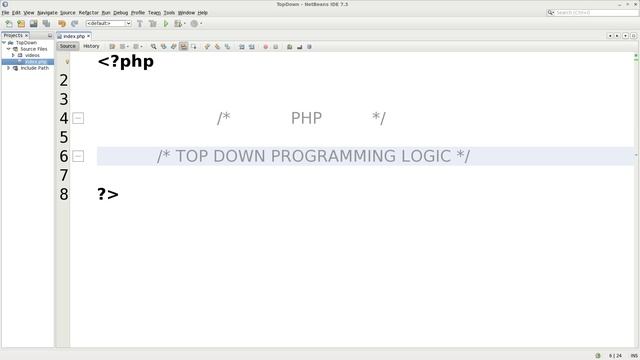 PHP | Top Down Programming Logic | #000 // Tips from the Self Taught Developer смотреть онлайн