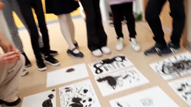 Мастер-класс художника-иллюстратора Ани Леоновой в школе 1514. смотреть онлайн