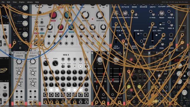 Mirage - VCVRack2 and Dingwall Ambience смотреть онлайн