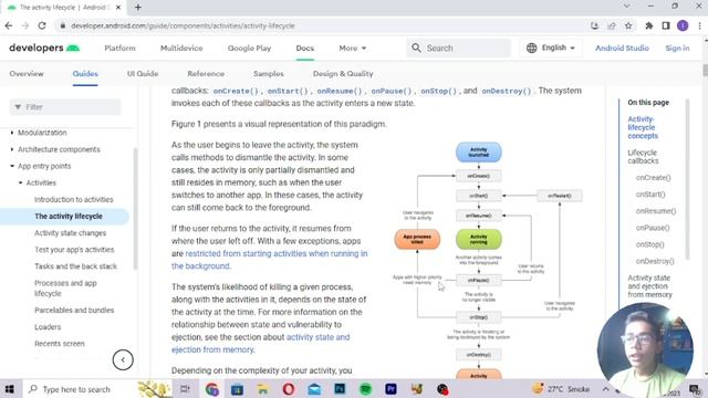 Android activity & Activity Lifecycle | Android Tutorials For Beginners #4 смотреть онлайн