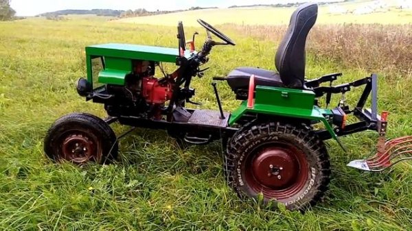Минитрактор из мотоблока?