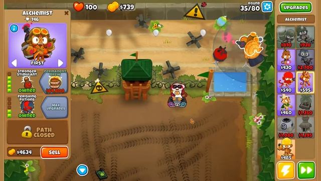 BTD6 - Firing Range - Hard - No Monkey Knowledge Guide смотреть онлайн