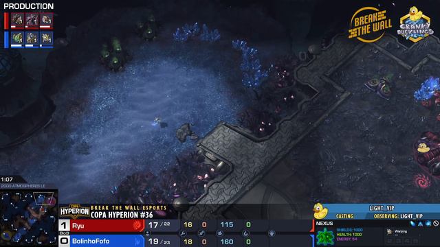MasTeR vs Ryu - PvZ | Copa Hyperion #36 | Biweekly LatAm StarCraft 2 Tournament смотреть онлайн