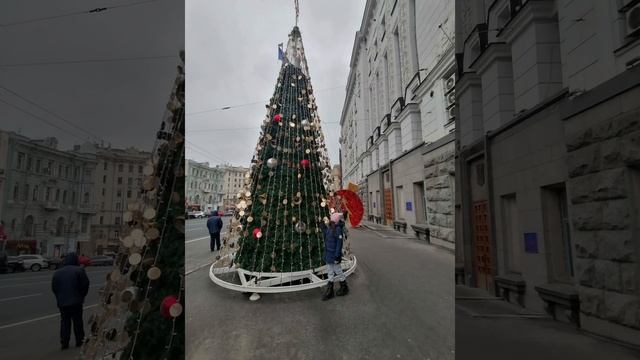 Новогодние елки Харькова 2022г смотреть онлайн