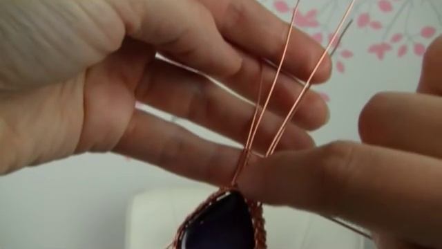 Wide Ladder Weave Tutorial/Demo (Bail Weaving Style, 4 Base Wires) смотреть онлайн