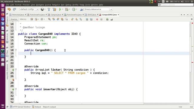 Java Desktop con BD Relacional (Parte 03/12) - MVC y PostgreSQL смотреть онлайн