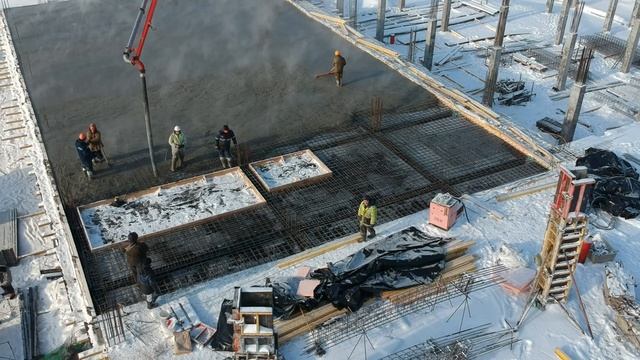 Заливка плиты перекрытия смотреть онлайн