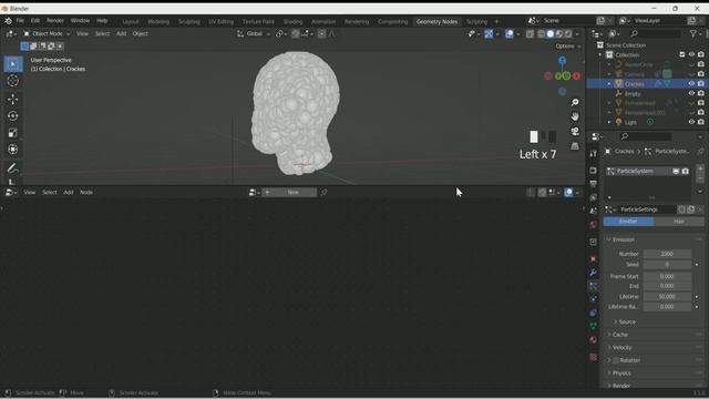 Disintegration Effect Using Geometry nodes Blender Tutorial | Blender Animation смотреть онлайн