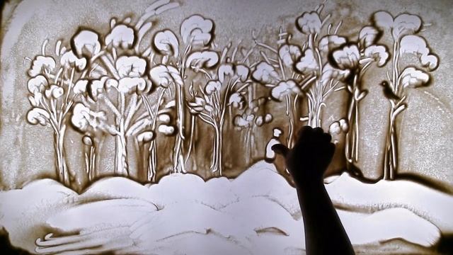 Как строили на Руси? Песочная анимация с элементами дополненной реальности смотреть онлайн