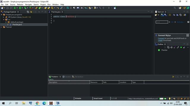 How To create Java Project in Eclipse IDE смотреть онлайн