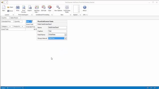 DevExpress WinForms Pivot Grid: Getting Started смотреть онлайн