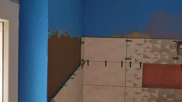 Итоги 5-го дня работы с плиткой в ванной комнате смотреть онлайн
