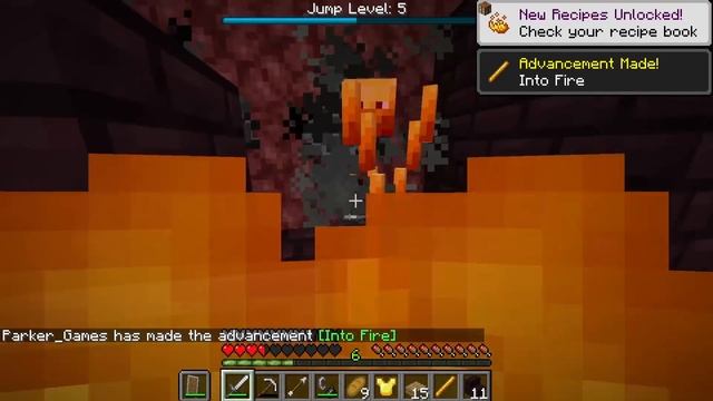 Minecraft but every jump is a random effect... смотреть онлайн