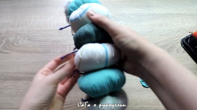 Гусеница из остатков ткани/ Игрушка для детей смотреть онлайн
