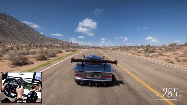 Forza Horizon 5 Gameplay | Mercedes-Benz AMG CLK GTR w/ Logitech G29 смотреть онлайн