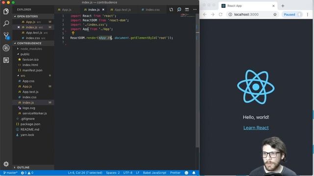 React & Bacon – create-react-app смотреть онлайн