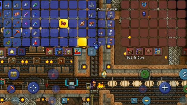 Terraria Episódio 15 - Muitos itens e inferno смотреть онлайн
