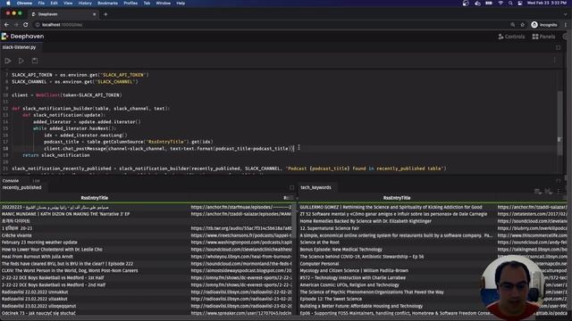 Create a listener and Slack notification (Example) смотреть онлайн