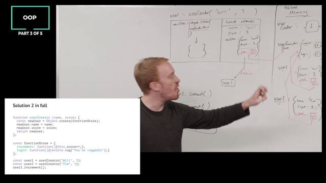 Part 3: JavaScript The Hard Parts: Object Oriented Programming смотреть онлайн