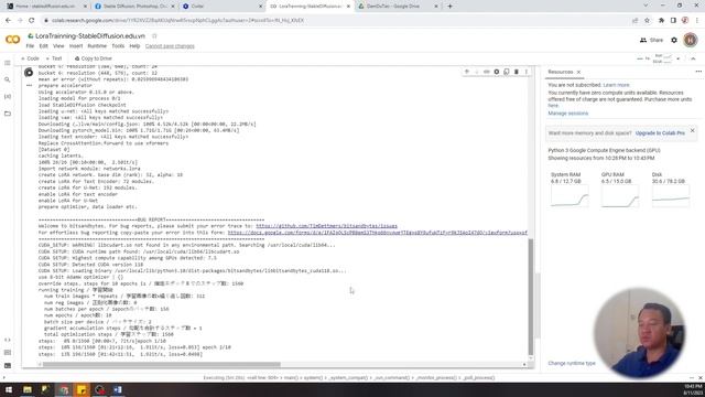 How To Train LoRA In SD 1.5 With Google Colab - StableDiffusion.edu.vn