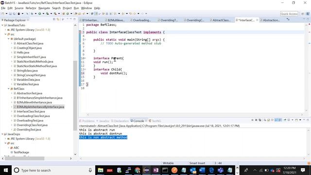 What is Interface in Java | Java Interface #11 смотреть онлайн