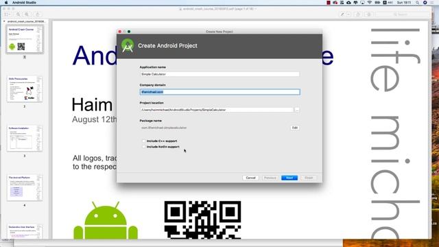 Android Crash Course part1 20180812 2302 смотреть онлайн